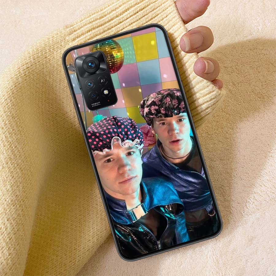 

Marcus And Martinus Music Phone Case For Redmi Note 13 14 15 Pro Plus 12 13C 12C 15C 9 10 10C 9T 9C 9A TPU Soft Cover Clear Cell Redmi 13C