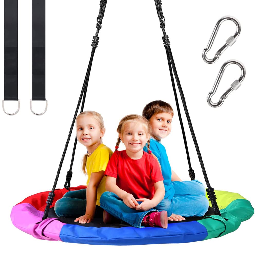 

SUNHOO Качели для детей и для дома 900D Легко для дома для игр на открытом воздухе Качели для парка в помещении, Уличные, Взрослые, Гамак, Оксфорд, Сборные, Водонепроницаемые,