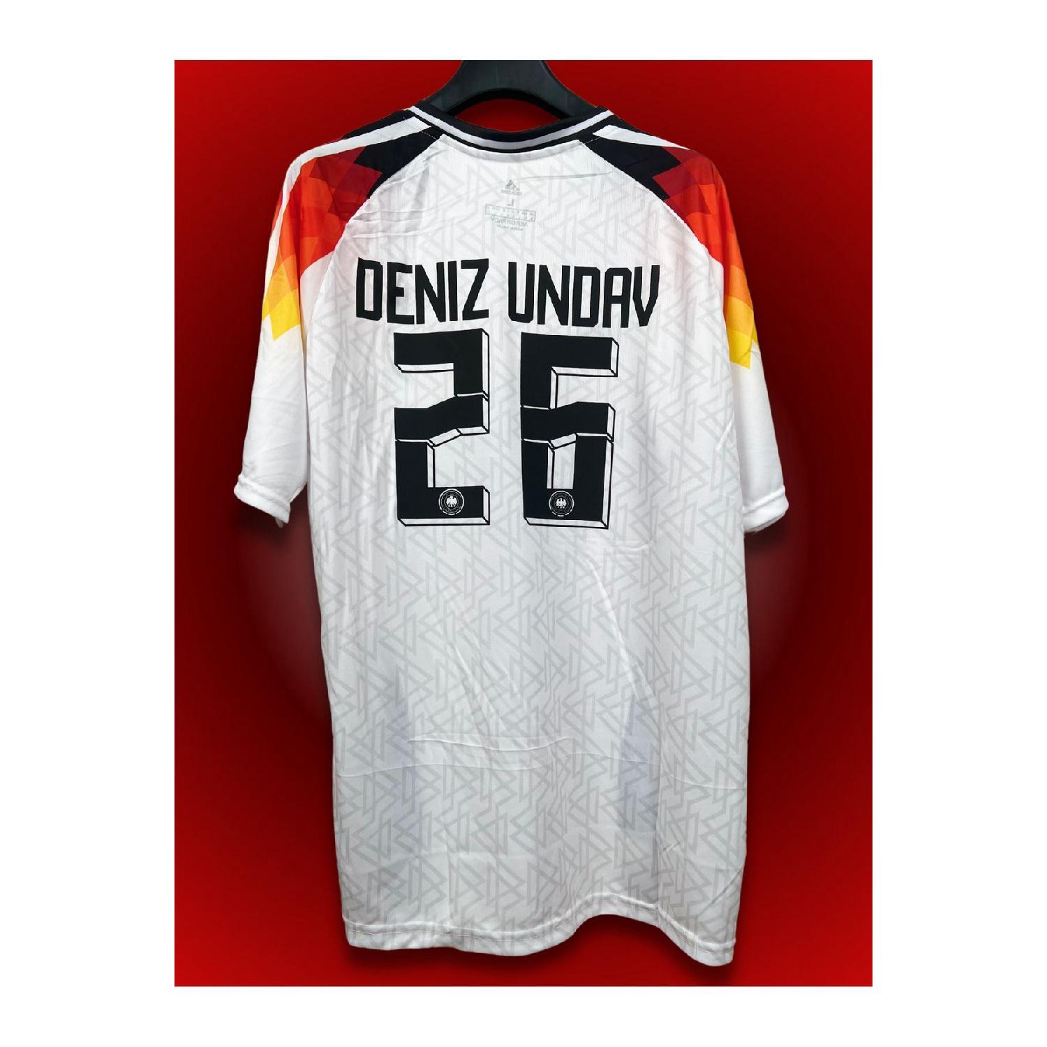 

Germany Euro 2024 Deniz Undav White Adult Football Shirt S синий белл