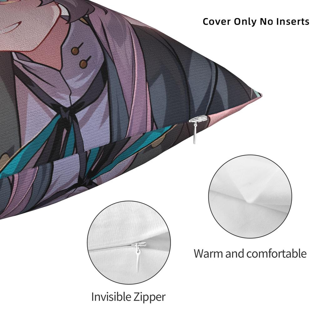 Honkai Star Rail Pillow Case  Funny Pillow Cover Soft Pillowcases For Living Room Chair
