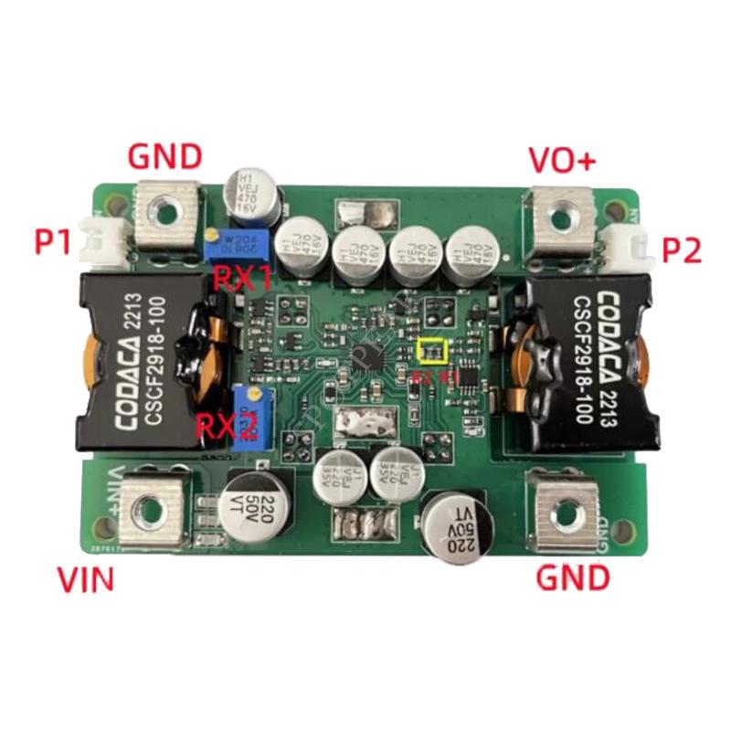 Moduł obniżający napięcie DC: Wejście 8-32 V, wyjście 50 A/1 V-12 V, stały prąd i napięcie