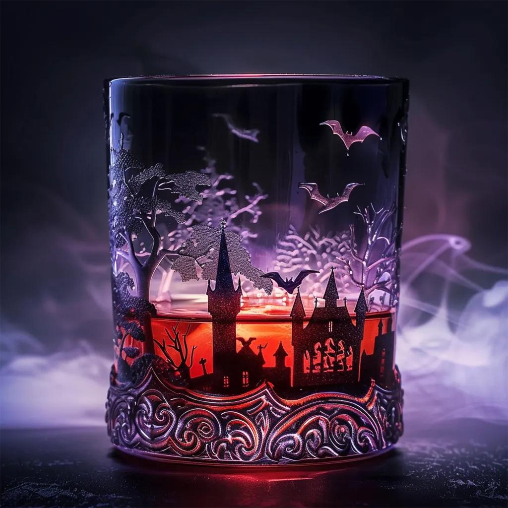 Potion Style Whiskey Bottle, Gothic WhiskeyBottle Wine Decanter, Halloween WhiskeyBottle, Perfect For Halloween, Bar Decor  Collectors