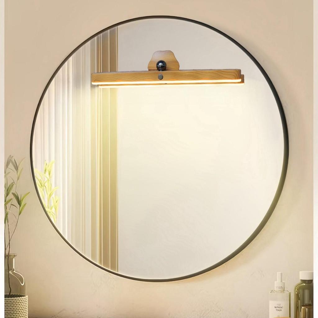 Rechargeable Rotating Magnetic Make-up Mirror Light & Wall Lamp