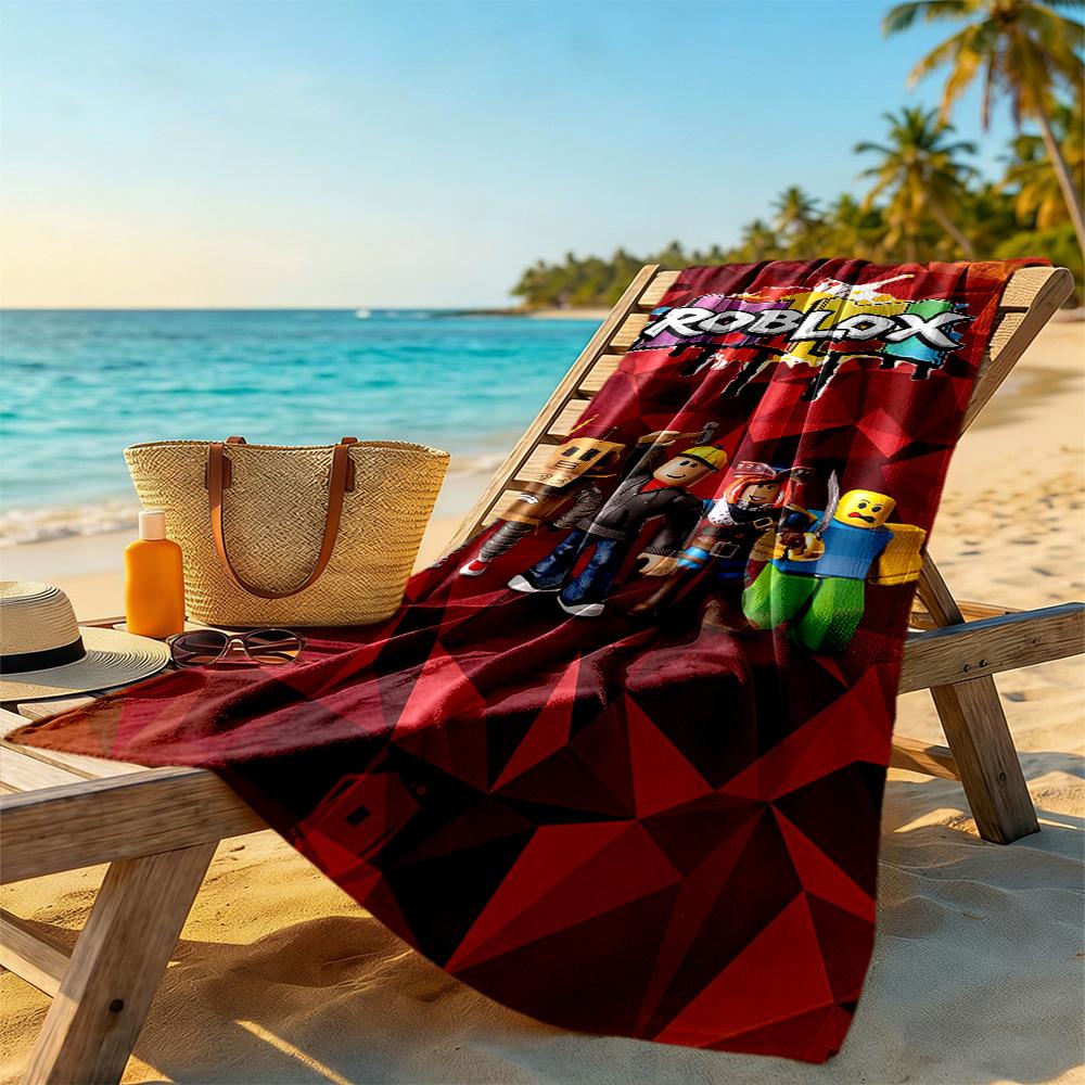 Roblox Strandtuch Superweich & Saugfähig Bequem Leicht