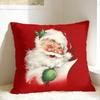 Christmas Santa Pillow Case  Soft Pillow Cover Fashion Pillowcases For Living Room Sofa
