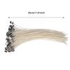 100 Stück Low Smoke DIY Eco freundlich handgemachte Kerze Docht Lampwick (30 cm)
