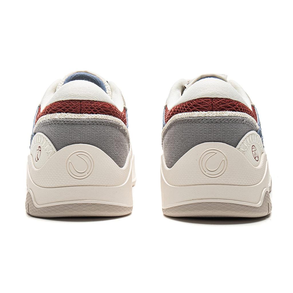Li Ning Moon White 3 Skateboard Shoes Men's Low Top Blue White AGCV077-14