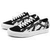 Vans Style 36 Tiger Embroidery Tiger Stripe Casual Low-Top Skate Shoes Unisex sneaker Black White VN0A3DZ3WHT