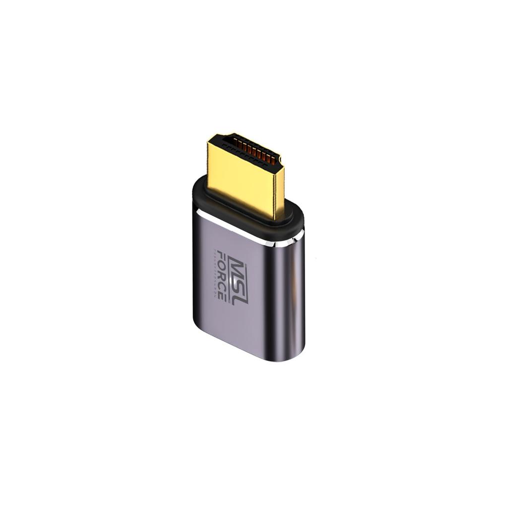 HDMI Magnetisk Konverter Høy Båndbredde HDR Enkel Data Forhindrer Laget i Kompatibel med og PS5 2.1 Adapter, 7680x4320, 8K@60Hz, 4K@120Hz, 19-Pin,
