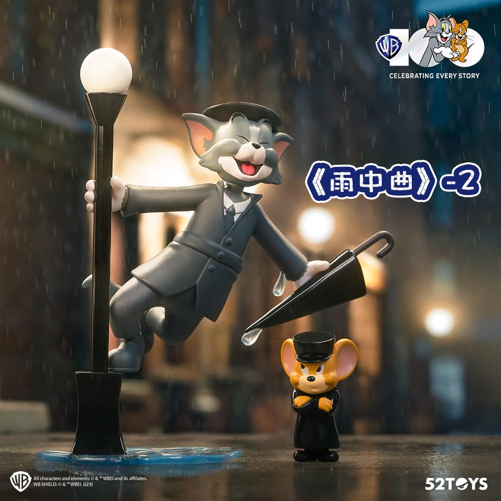 52TOYS BLINDBOX Tom and Jerry Warner 100th Anniversary Series 6-Piece Box