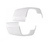 White Left & Right Wing Mirror Cover  For Ford Transit Custom