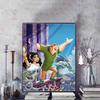 Disney Diamond Painting Complete Set Classic Scene Illustrations of The Hunchback of Notre Dame 5D Diamond Painting Cross Stitch Mosaic Home Decor