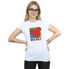 Disney Womens/Ladies Mickey Mouse True 90s Cotton T-Shirt
