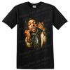 Lil Wayne Stilisiertes Porträt Hip Hop T-Shirt Buntes Rapper T-Shirt Kunst