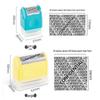 Roller Privacy Stamp with Anti-Leakage Cover