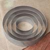 4/6/8 Inch Round Stainless Steel Cake Ring Baking Mold Biscuit Cutter English Muffin Ring DIY Tart Making Kitchen Basic Bakeware