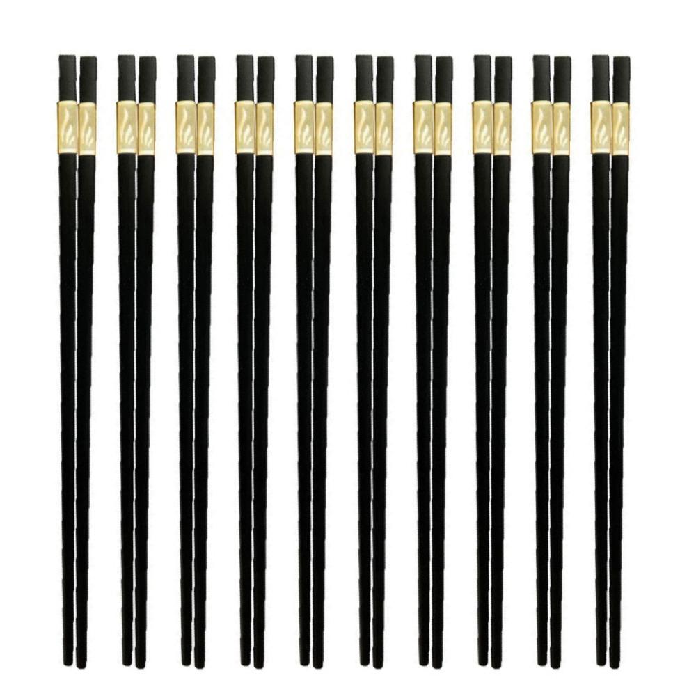 

10 пар термостойких китайских палочек для еды, столовые приборы, палочки для еды, кухонная посуда B