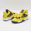 CT8527-700 Nike Air Jordan 4 Retro Lightning Thunder Tour Yellow Grey (Men's)