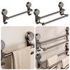 Strong Load Capacity Towel Rack Strong Suction Cups Suction Cup Towel Rack  Bathroom Organization