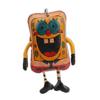 First Layer Cowhide Creative Spongebob Squarepants Keychain Bag Pendant Mini Cute Cowhide Bag Accessories Gifts