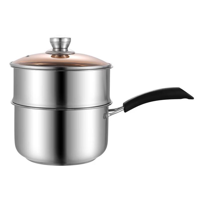 Yibo Stainless Steel Milk Pot with Steamer