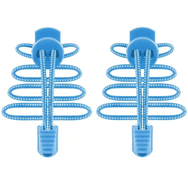 1 Paar/3 Paar Runde Elastische Schnürsenkel Ohne Binden Schnürsenkel für Sneaker und Freizeitschuhe Schnell An- und Ausziehbare Schnürsenkel