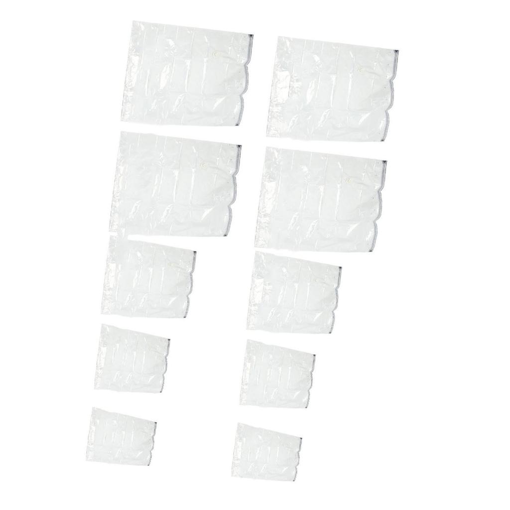 11PCS Set Space Saver Storage Bag Good Sealing Dust Proof Compression Airtight Sealer Bag with