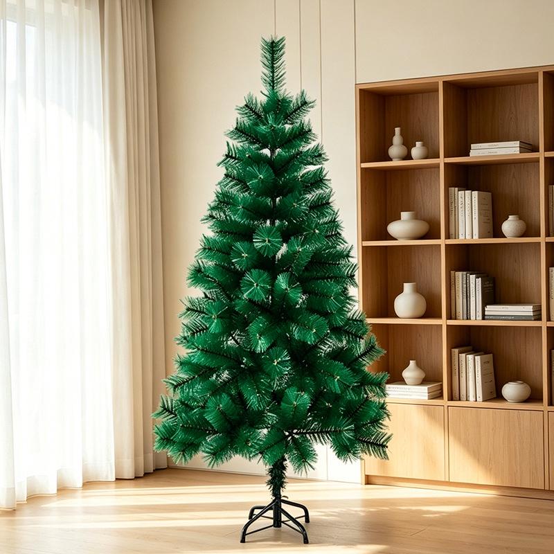 Christmas Indoor Floor Decoration: Dense Simulation Tree (1.2m, 1.5m, 1.8m, 2.1m)