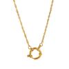 Titanium Steel Zodiac Heart Pendant Necklace with Twelve Stones & Custom Name Charm - Family Gift