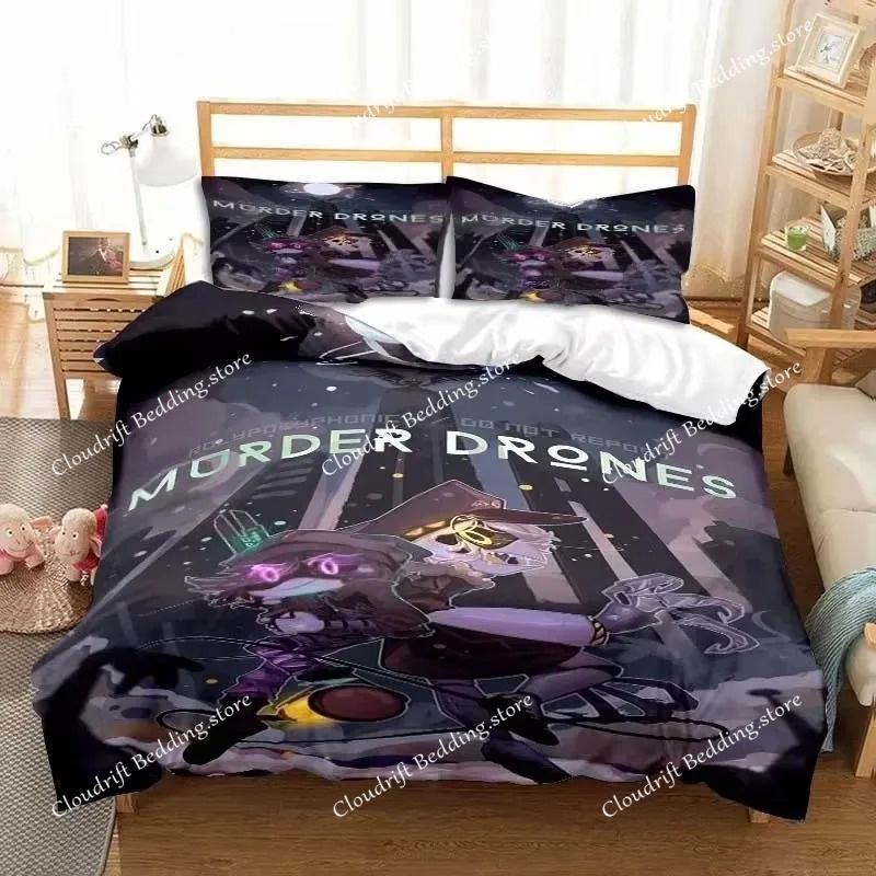 Mummy Girls Anime Bettwäsche-Set Bettbezug Bett-Set Steppdecke Kissenbezug Bettdecke King Queen Größe Jungen Erwachsene Bettwäsche-Set