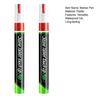 Stone Lettering Pen for Tombstone Restoration 3mm Waterproof Fade-Resistant Marker for Granite Marble Quick-Dry Engraving Pen for Outdoor Memorial