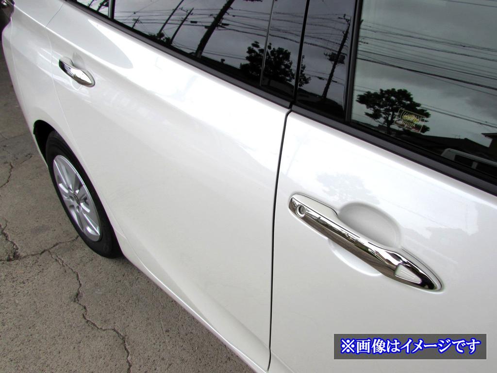 BRIGHTZ Camry AXVH70 AXVH75 Finish Stainless Steel Door Handle AXVH H70 70 H75 75 Ultra-Mirror Covers, 4-Piece Half-Type [PRIUS50-NOBU-HS-A0B3C1]