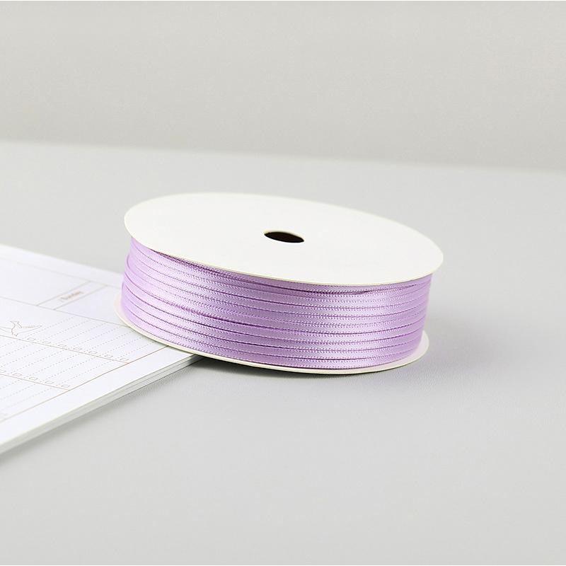

2MM Thin Ribbon Balloon 1 Volume Colorful Rope Ribbon Double-Sided Ribbon Decoration DIY Packaging Hair Accessories Wholesale 30M