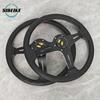 JDM Sakura Flower Spoke Steering Wheel 14inch Modified Car Sports Drift Steering Wheel for Universal