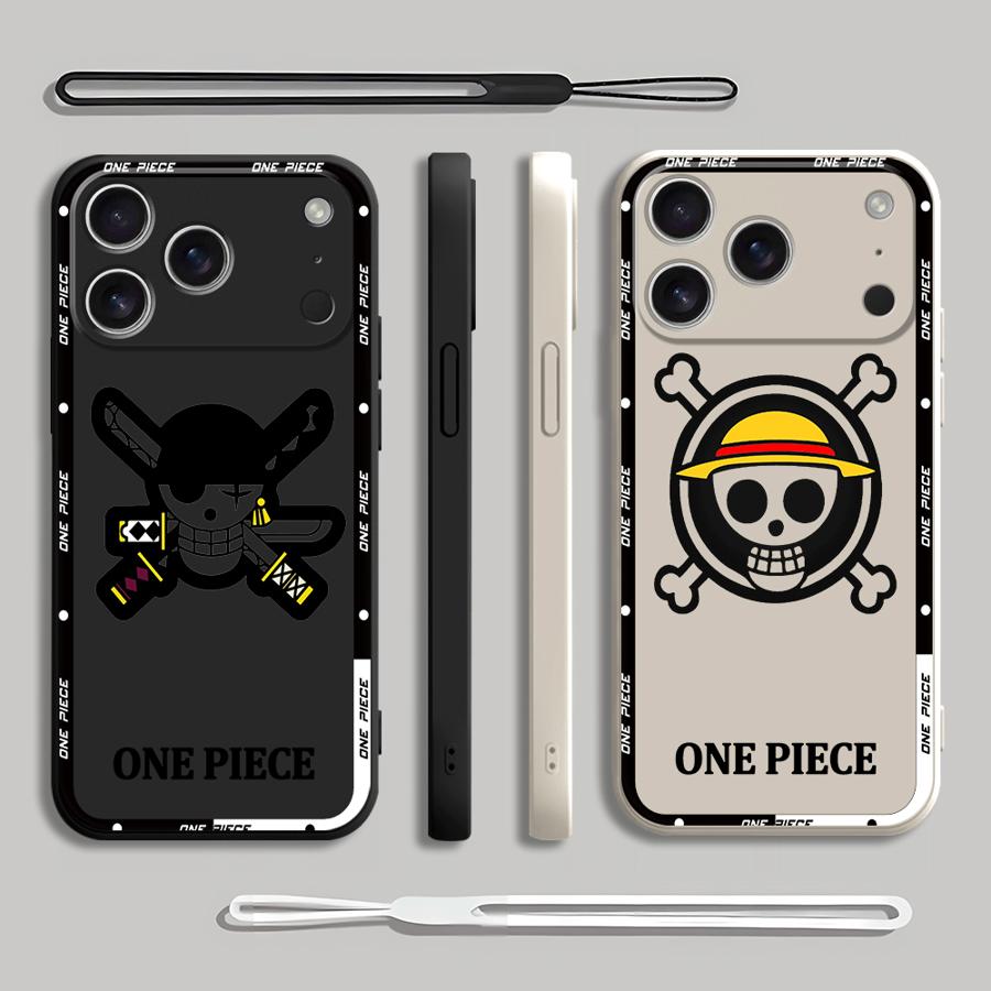 Case for Apple iPhone 17 Pro Max XS XR 7 8 15 Air 13 Mini 11 16 12 Plus Phone Cover One Piece Logo