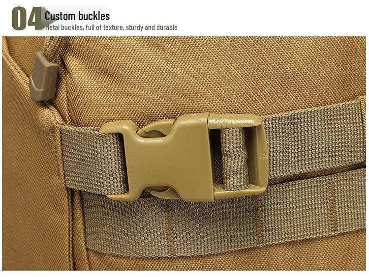 Men's Large Capacity Outdoor Hiking and Travel Backpack - Scratch & Wear-Resistant