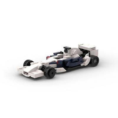 -82731 Formula Racing Car, Kubica Sauber F1.08 Building Block Toy Compatible
