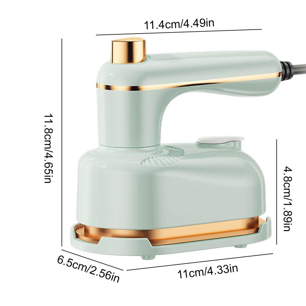 Travel Steam Iron Fast Heating Garment Steamer 220v Reusable Travel Supplies Costume Maintenance for Dorm Room Home Studio