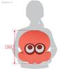 Boeki Splatoon 3 ALL STAR COLLECTION Cushion Octopus W33 x D11 x H34cm Cushion San-Ei (Red)
