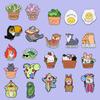 Creative Animal & Plant Brooch Set – Cute Metal Badge Collection