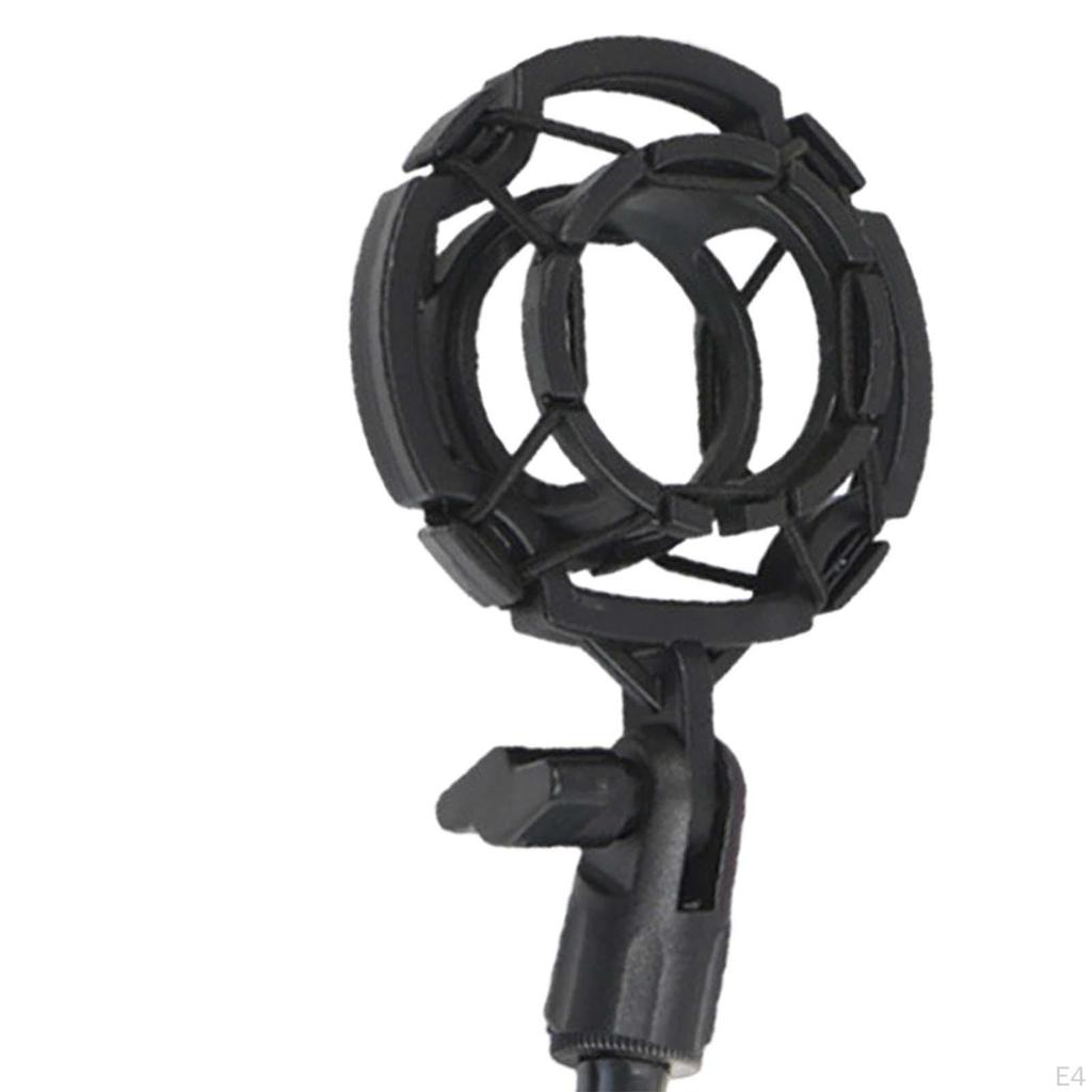 Desktop Mic Stand Phone with Clamp Microphone Arm for Home KTV Speech Radio Broadcasting
