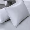 Cotton Linen-Look Pillowcase Pair
