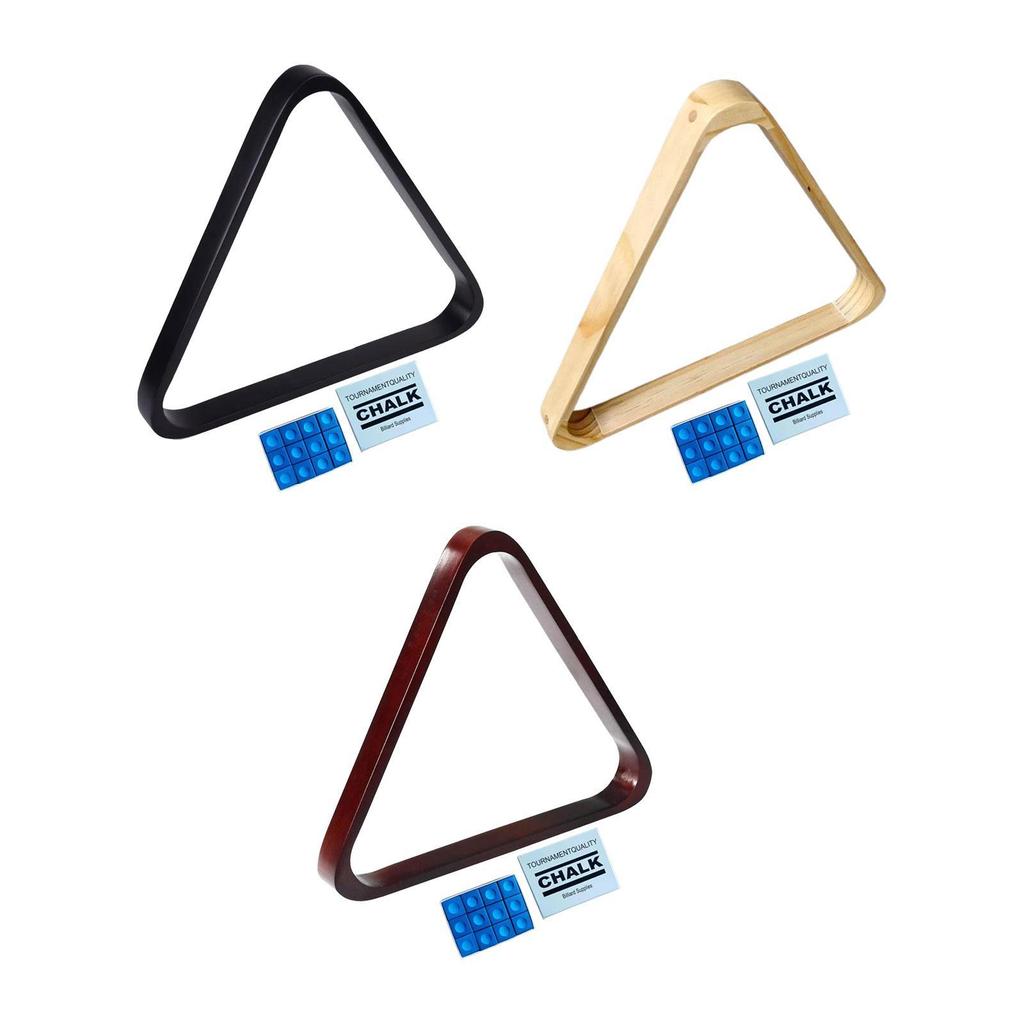 Pool Table Triangle Ball Rack Billiard Ball Rack Holder Heavy Duty Pool Ball Rack for Sports Billiards Table Practice