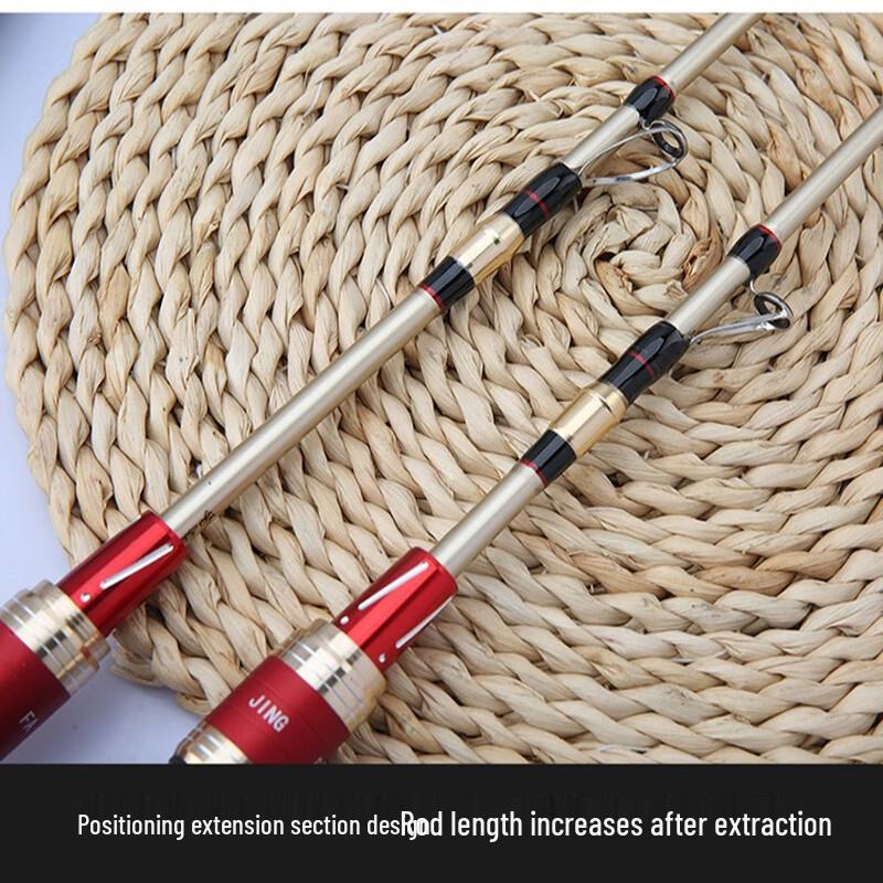 iosn Titanium Alloy Carbon Raft Fishing Rod