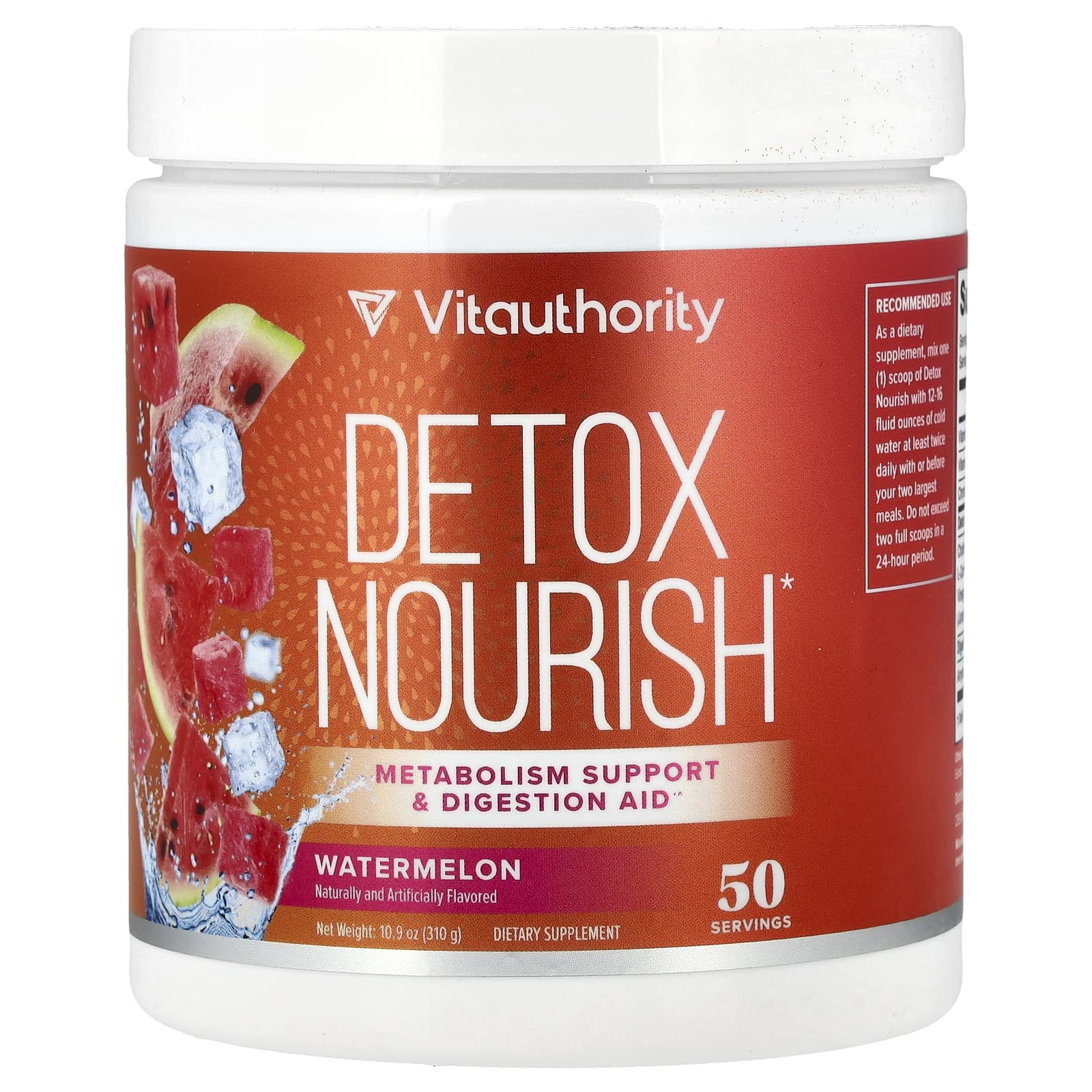 

Detox Nourish, Watermelon, 310G(10.9Oz)