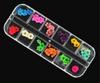 Nail Art 3D Real Dried Flowers - 12 Colors Lace Design