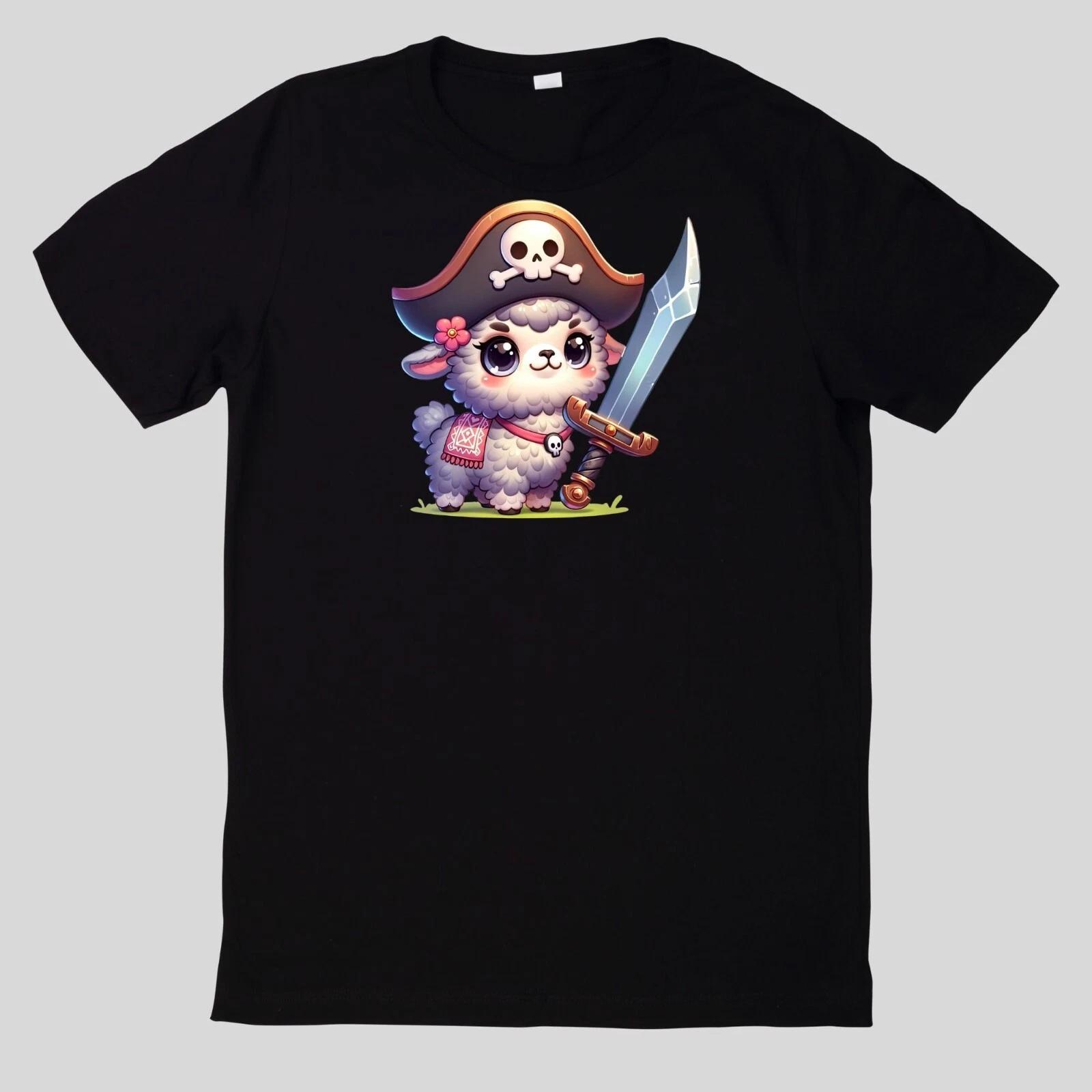 T-Shirt Niedliche Tierpiraten Baumwolle Fun Spaß Sprüche Lustig Cartoon XXXL