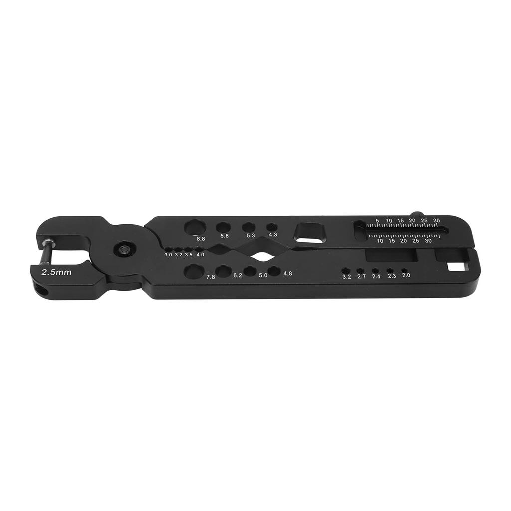 Multifunctional Aluminum Alloy Shock Shaft Plier Black Handheld for RC Car RC Models Toy