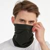Cycling Face Guard Elastic Sweat Absorption Breathable Fabric Solid Color Windproof Riding Stretchy Sunscreen Face Guard Neck Cover Cycling Supplies