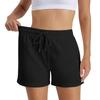 Women's Summer Loose Casual Solid Color Sports Shorts High Waisted Running Shorts With Pockets